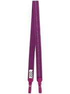 Off-white Industrial Bag Strap - Pink & Purple