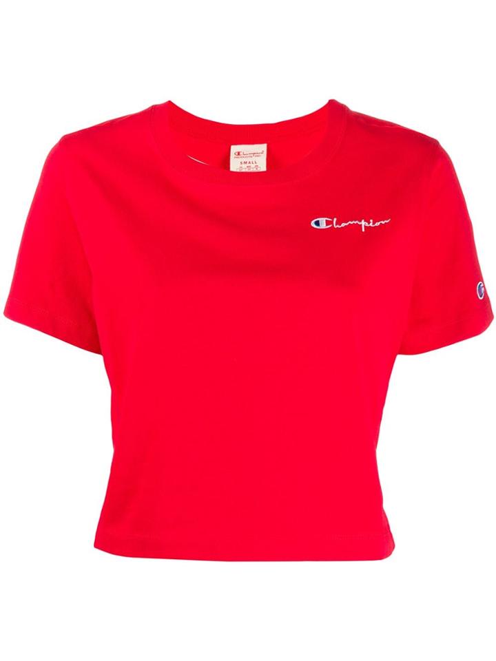 Champion Cropped T-shirt - Red