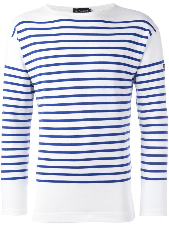 Armor Lux - 'admiral' Sweatshirt - Men - Cotton - L, White, Cotton