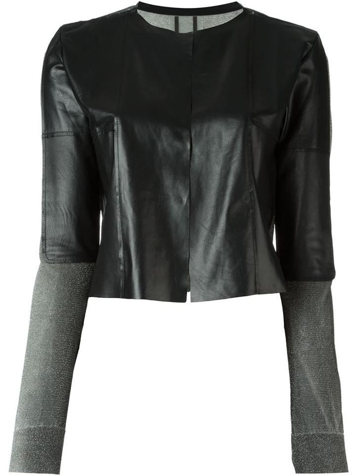 Aviù Jersey Back Panelled Jacket