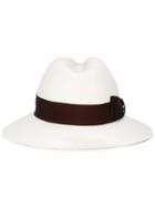 Borsalino Dine Panama Hat, Women's, Size: Large, White, Straw