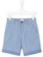 Armani Junior Striped Casual Shorts, Boy's, Size: 10 Yrs, Blue