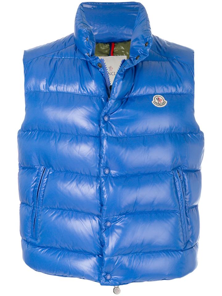 Moncler Tib Padded Gilet - Blue
