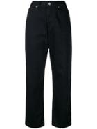 Golden Goose Deluxe Brand Cropped Jeans - Black