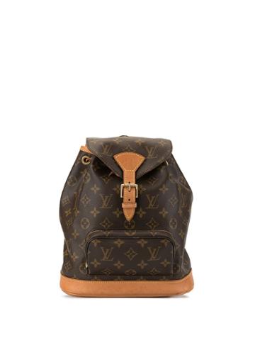 Louis Vuitton Pre-owned 1999 Montsouris Mm Backpack - Brown