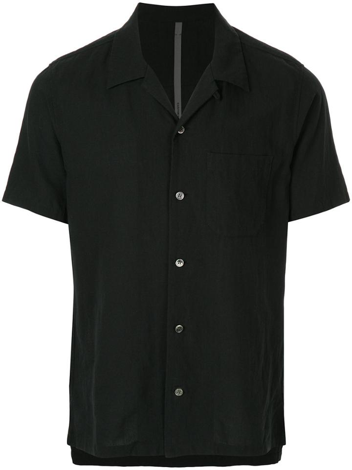 Kazuyuki Kumagai Chest Pocket Shirt - Black