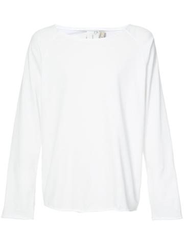 Horisaki Design & Handel - Long Sleeve T-shirt - Unisex - Organic Cotton - 3, White, Organic Cotton