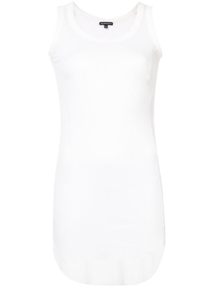 Ann Demeulemeester Sheer Tank Top - White