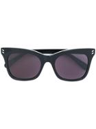 Stella Mccartney Eyewear Thick Frame Sunglasses - Black