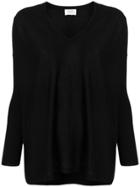 Snobby Sheep V-neck Sweater - Black