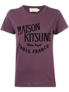 Maison Kitsuné Bw00102at1502burgundy - Purple