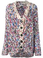 Coach Chunky Knit Cardigan - Neutrals