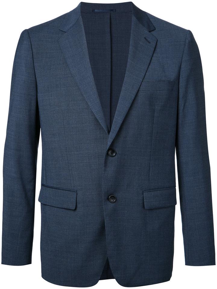Estnation - Two-button Blazer - Men - Polyester/polyurethane/wool/cupro - 50, Blue, Polyester/polyurethane/wool/cupro