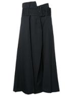 Taro Horiuchi Super Wide Trousers, Women's, Size: 1, Black, Wool