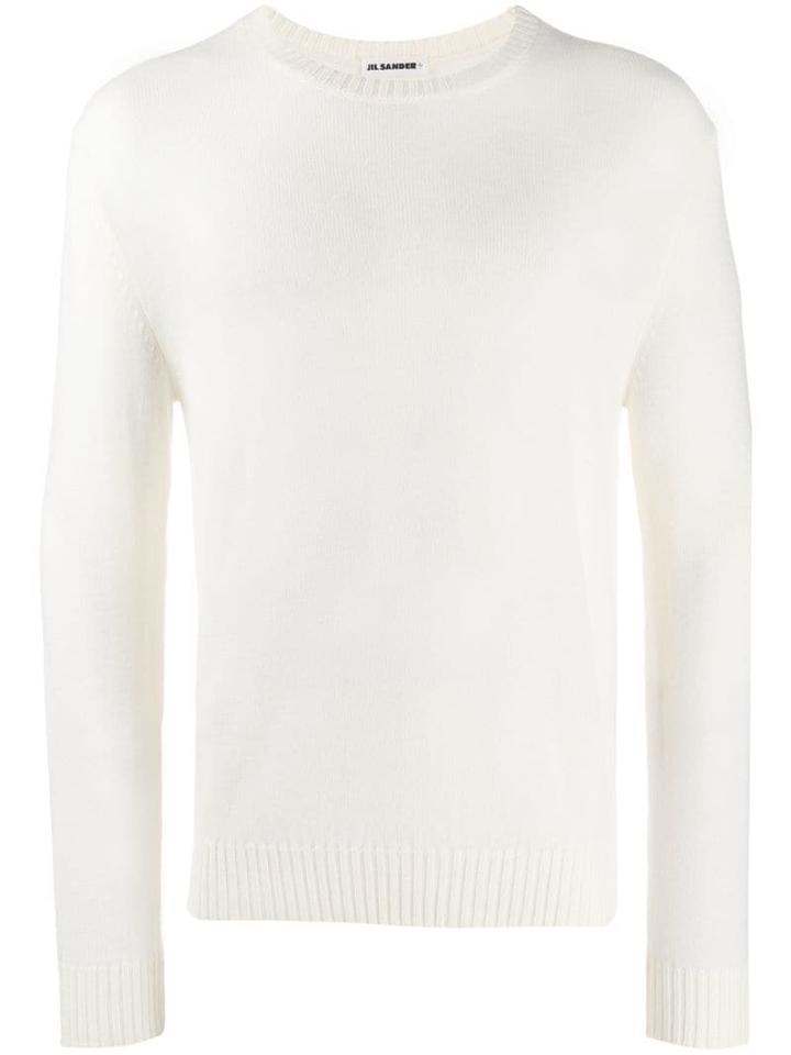 Jil Sander Classic Jumper - White