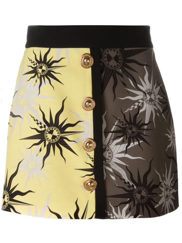 Fausto Puglisi Sun Print Mini Skirt