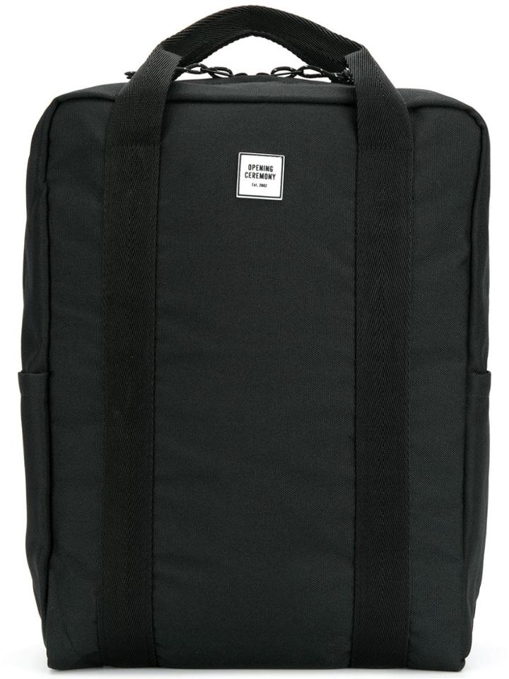 Opening Ceremony Boxy Backpack - Black