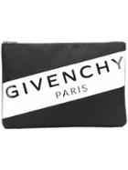 Givenchy Xl Logo Clutch - Black