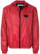Givenchy Logo Zipped Jacket - Red
