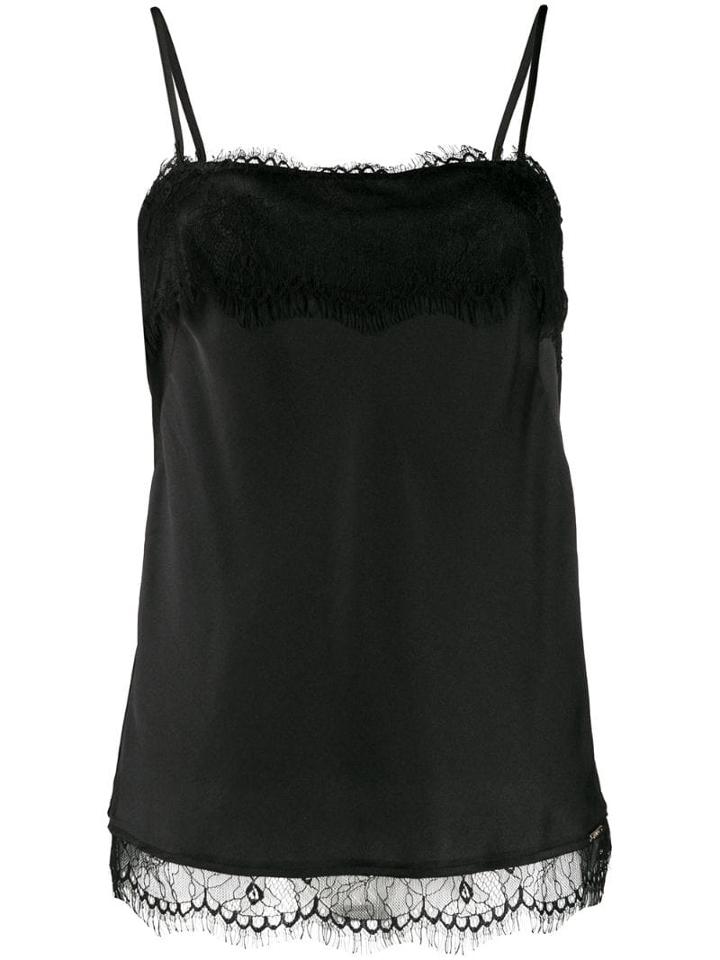 Liu Jo Lace-trim Camisole - Black