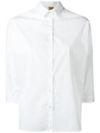Fay Oversized Shirt, Women's, Size: Medium, White, Cotton/spandex/elastane