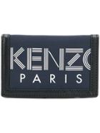 Kenzo Trifolded Velcro Wallet - Blue