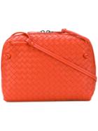 Bottega Veneta Woven Handbag - Yellow & Orange