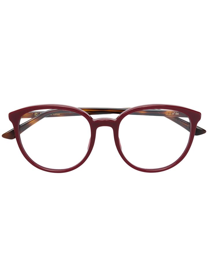 Dior Eyewear Montaigne 54 Glasses - Red