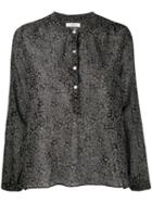 Isabel Marant Étoile Relaxed Floral Shirt - Black