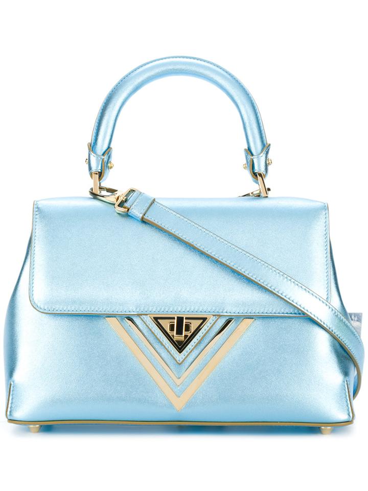 Giaquinto Keira Medium Tote Bag - Blue