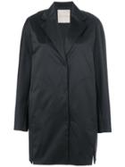Marco De Vincenzo Single Breasted Coat - Black