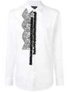 Dsquared2 Lace Detail Shirt - White