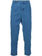 Outerknown Cropped Pants, Men's, Size: 32, Blue, Hemp/organic Cotton