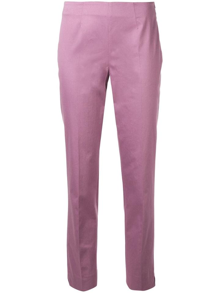 Incotex Slim-fit Trousers - Purple