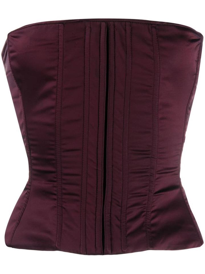Dolce & Gabbana Pre-owned 1990's Corset Top - Red
