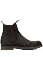 Officine Creative Distressed Chelsea Boots - Brown