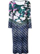 Mary Katrantzou Jewel Cloud Print Panelled Dress