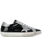 Golden Goose Deluxe Brand Star Patchwork Sneakers - Black