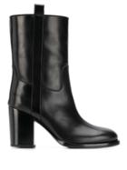 Vittorio Virgili Block Heel Boots - Black