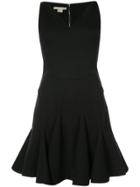 Antonio Berardi Draped Skirt Mini Dress - Black