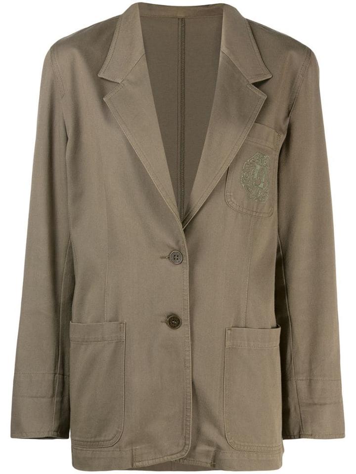 Fendi Pre-owned 1980's Jacket - Green
