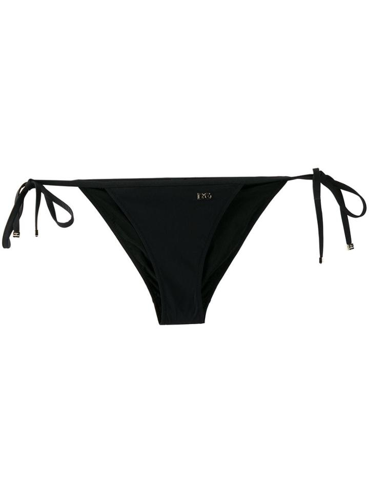 Dolce & Gabbana Tie String Bikini Briefs - Black