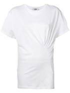 Msgm Tiered Detail T-shirt - White