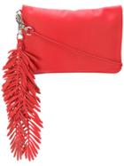 P.a.r.o.s.h. Coral Clutch Bag - Red
