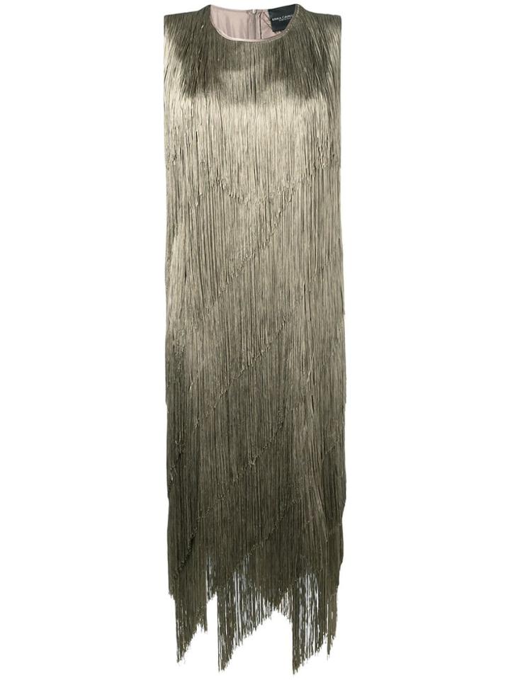 Erika Cavallini Fringe Dress - Green