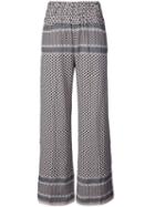 Cecilie Copenhagen - High-waisted Palazzo Pants - Women - Cotton - 2, Nude/neutrals, Cotton