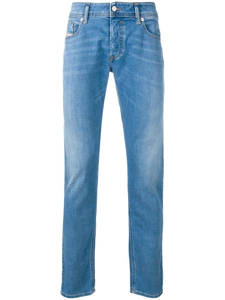 Diesel Straight Fit Jeans - Blue