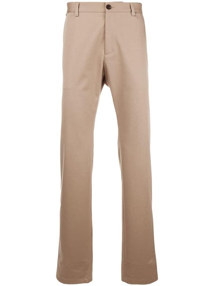 Versace Slim-fit Trousers - Neutrals