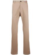 Versace Slim-fit Trousers - Neutrals