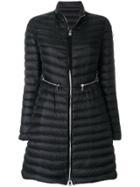 Moncler Fitted Long Length Jacket - Black